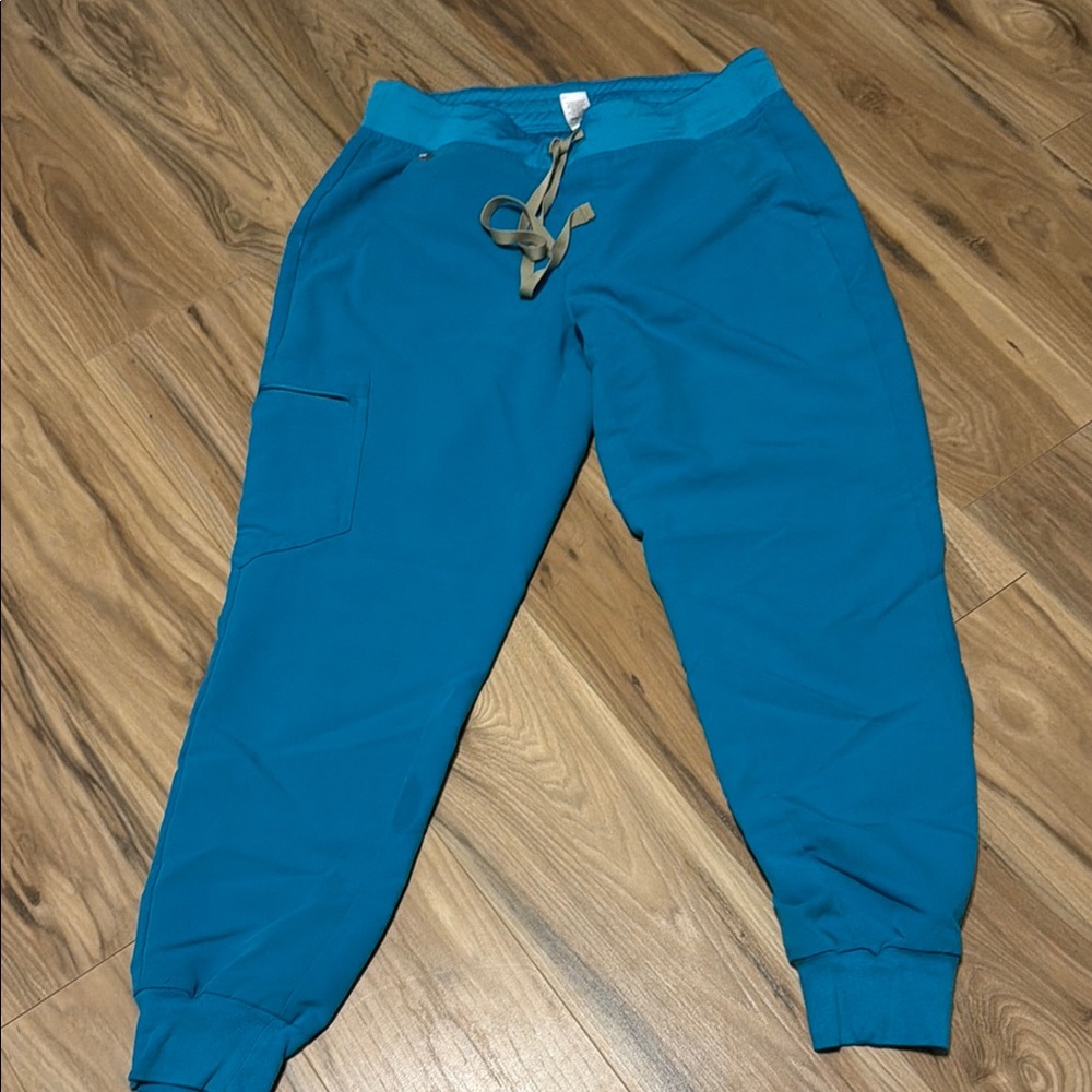 Women’s Figs Teal Jogger Scrub Pants